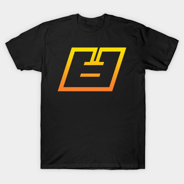 Taurus Gold Gradient Outline T-Shirt by MOULE